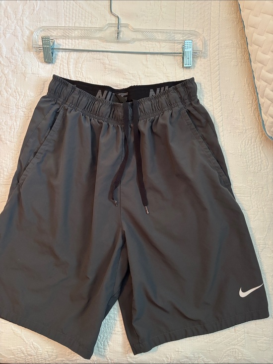 Nike Other - Nike Men’s Dark Gray Athletic Shorts with Black Waistband
